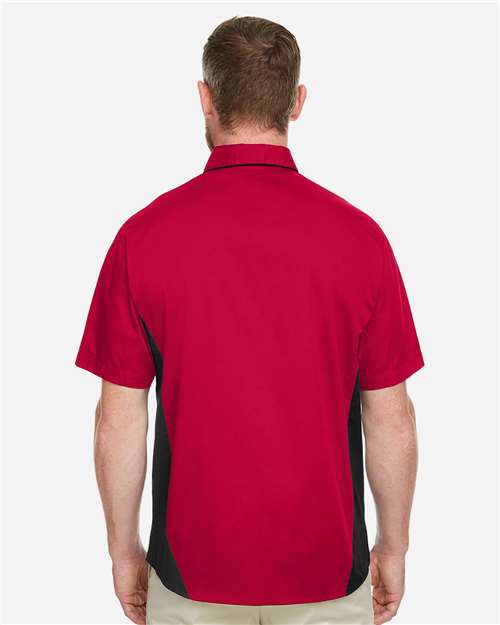 Harriton-M586-Men's Flash IL Colorblock Shirt - Image 55