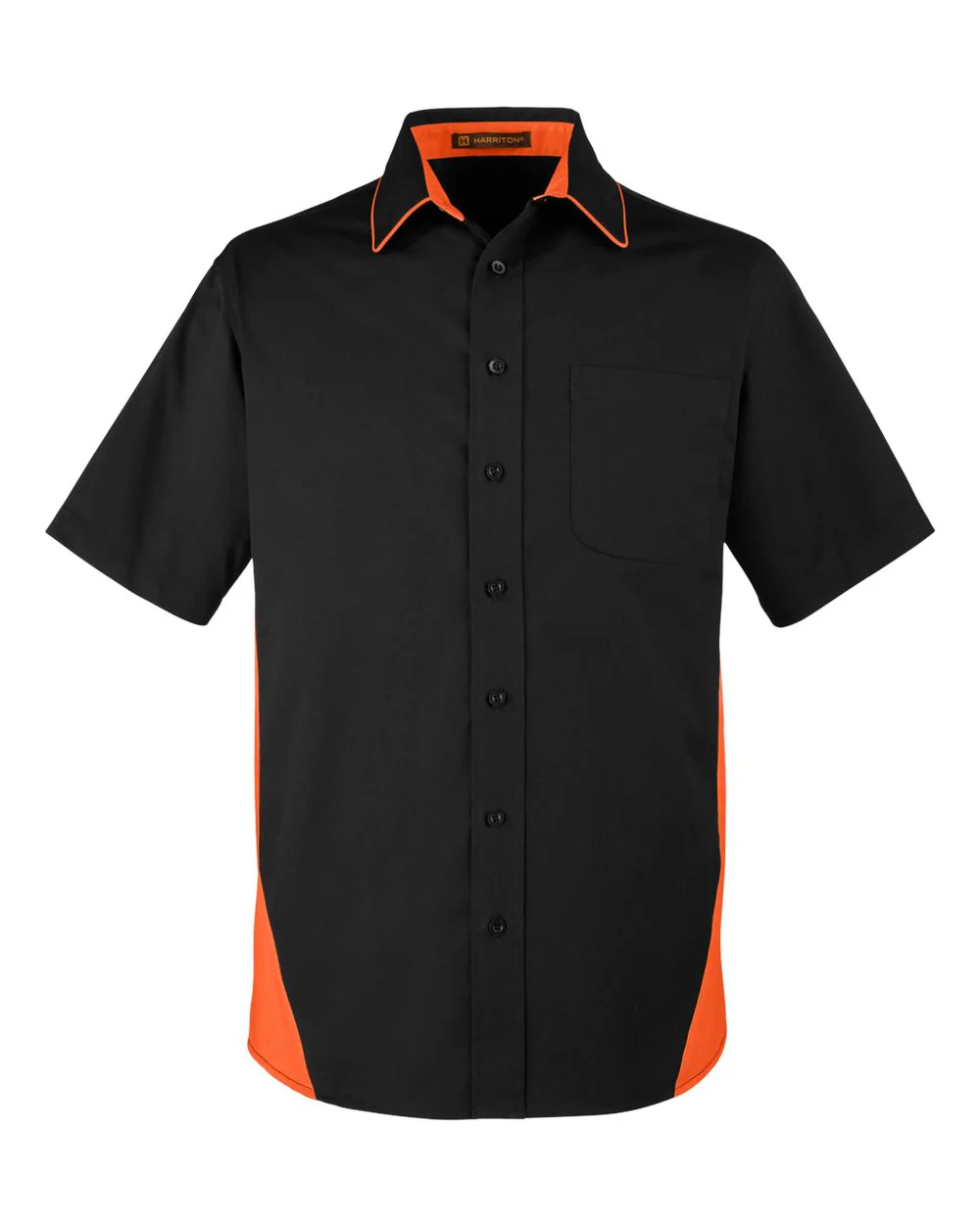 Harriton-M586T-Men's Tall Flash IL Colorblock Shirt - Image 14