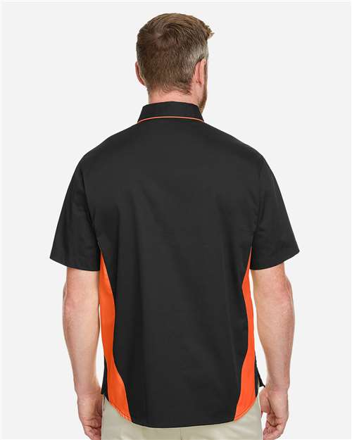 Harriton-M586T-Men's Tall Flash IL Colorblock Shirt - Image 46