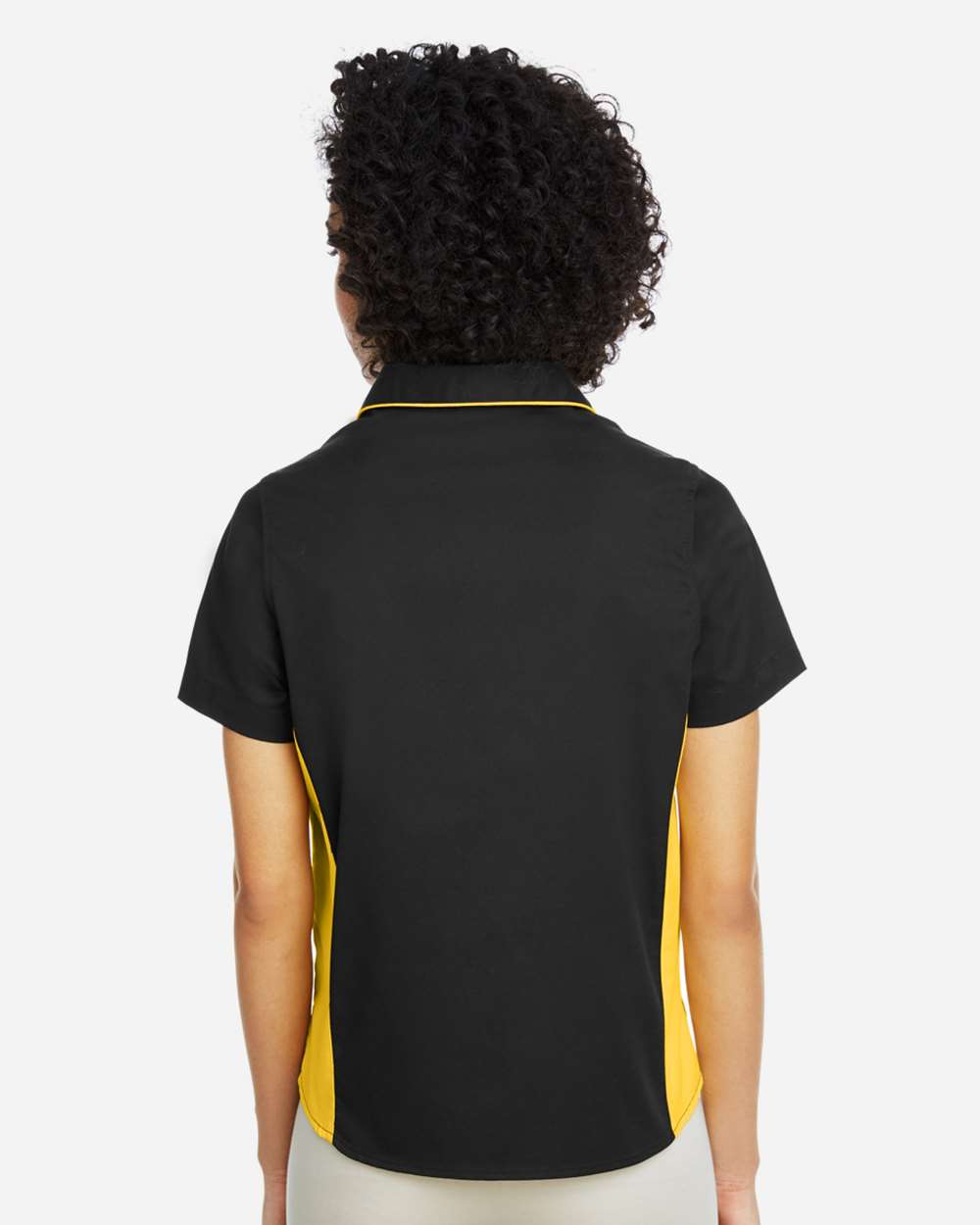 Harriton-M586W-Women's Flash IL Colorblock Shirt - Image 7