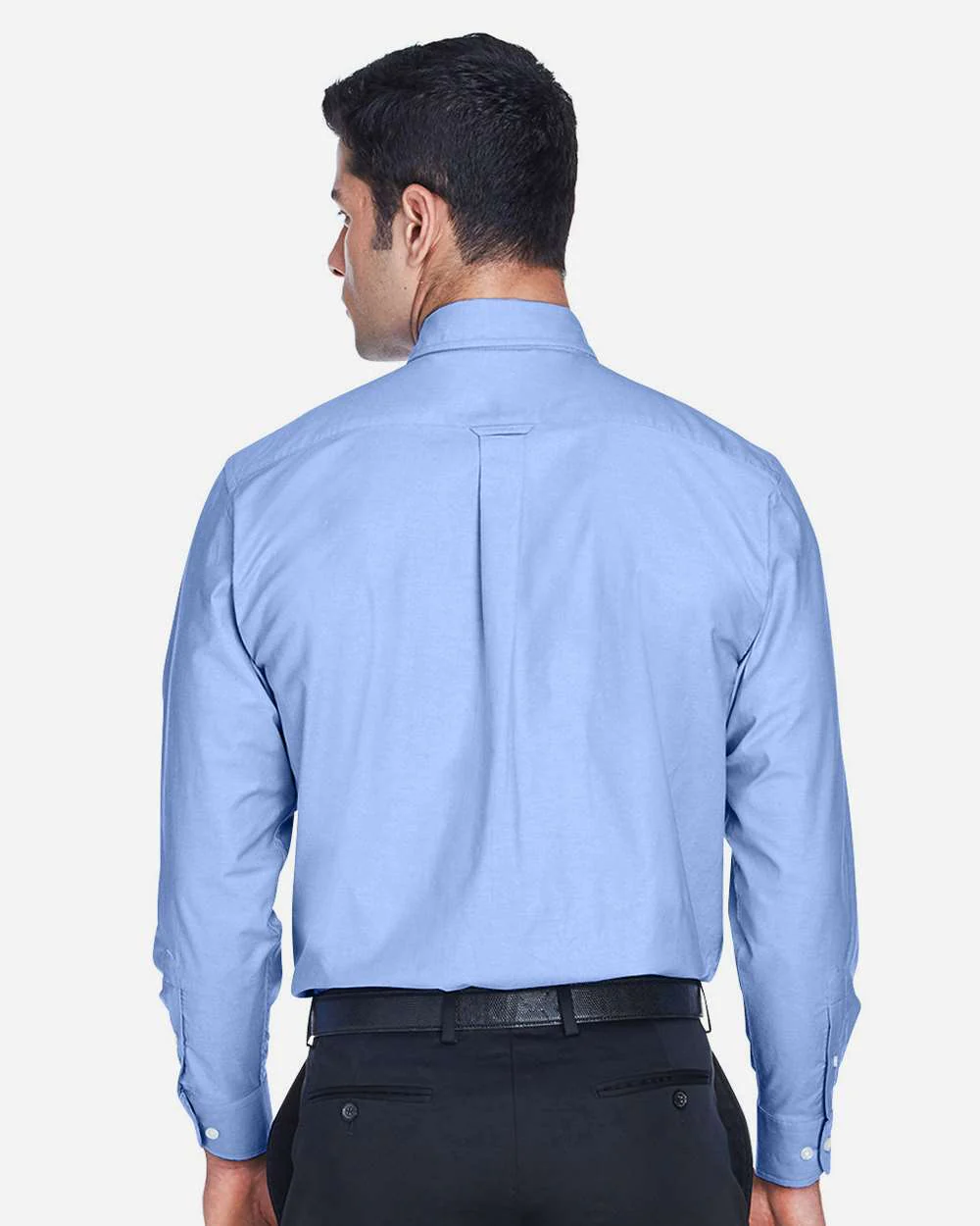 Harriton-M600-Men's Long Sleeve Oxford Shirt - Image 11