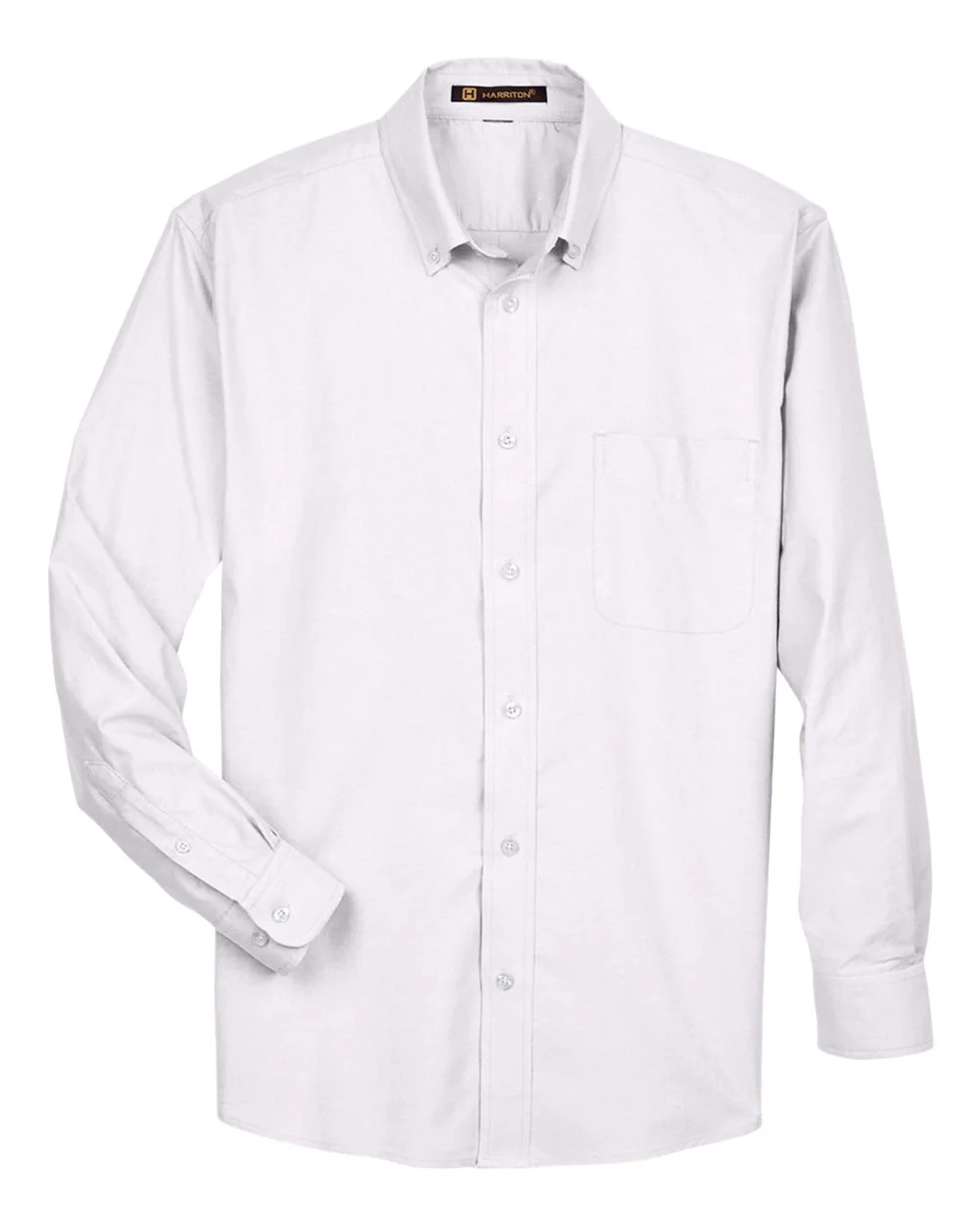 Harriton-M600-Men's Long Sleeve Oxford Shirt - Image 17