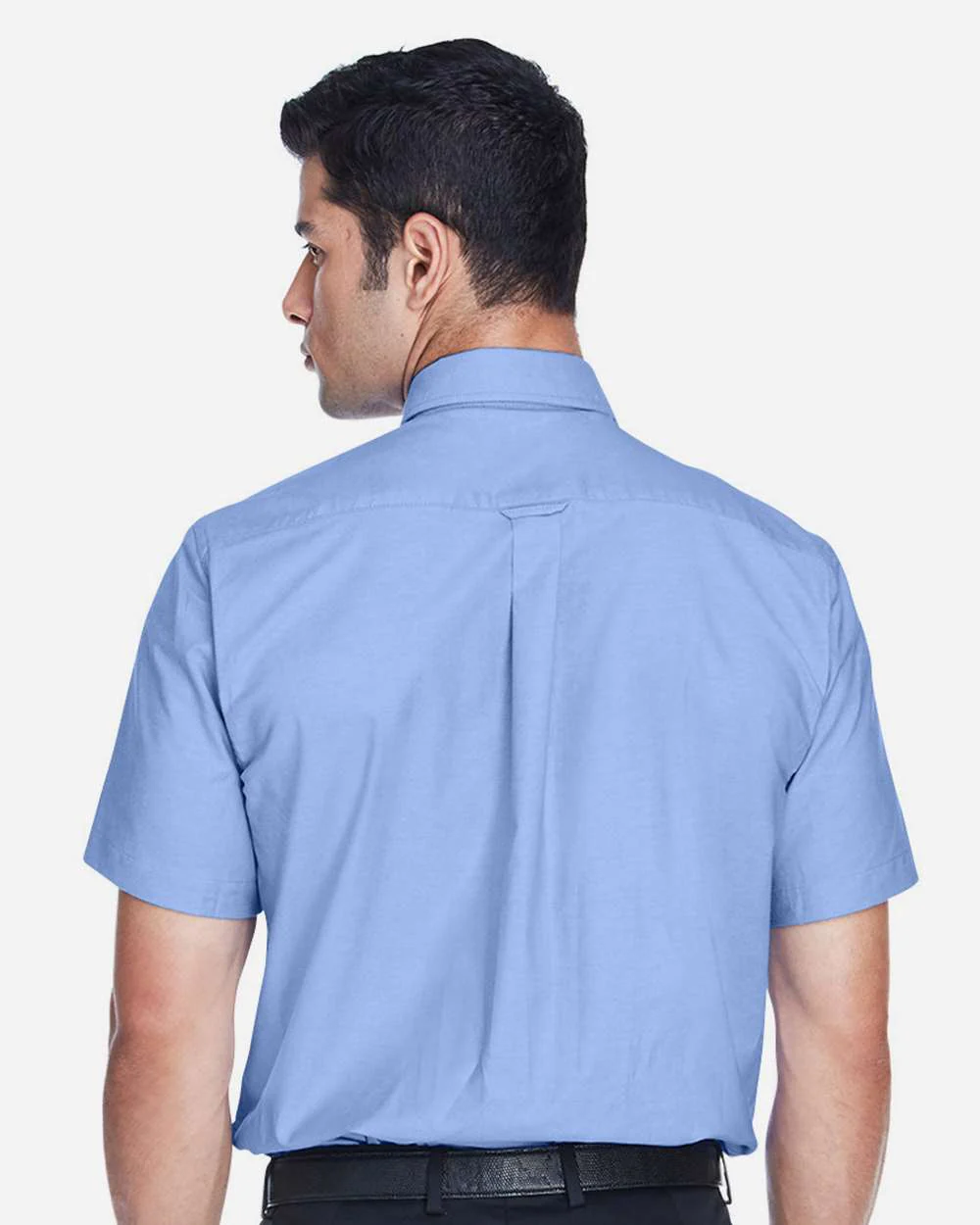 Harriton-M600S-Men's Oxford Short Sleeve with Stain-Release - Image 11