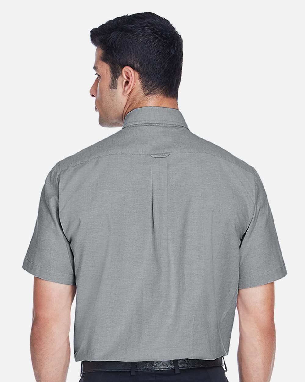 Harriton-M600S-Men's Oxford Short Sleeve with Stain-Release - Image 16