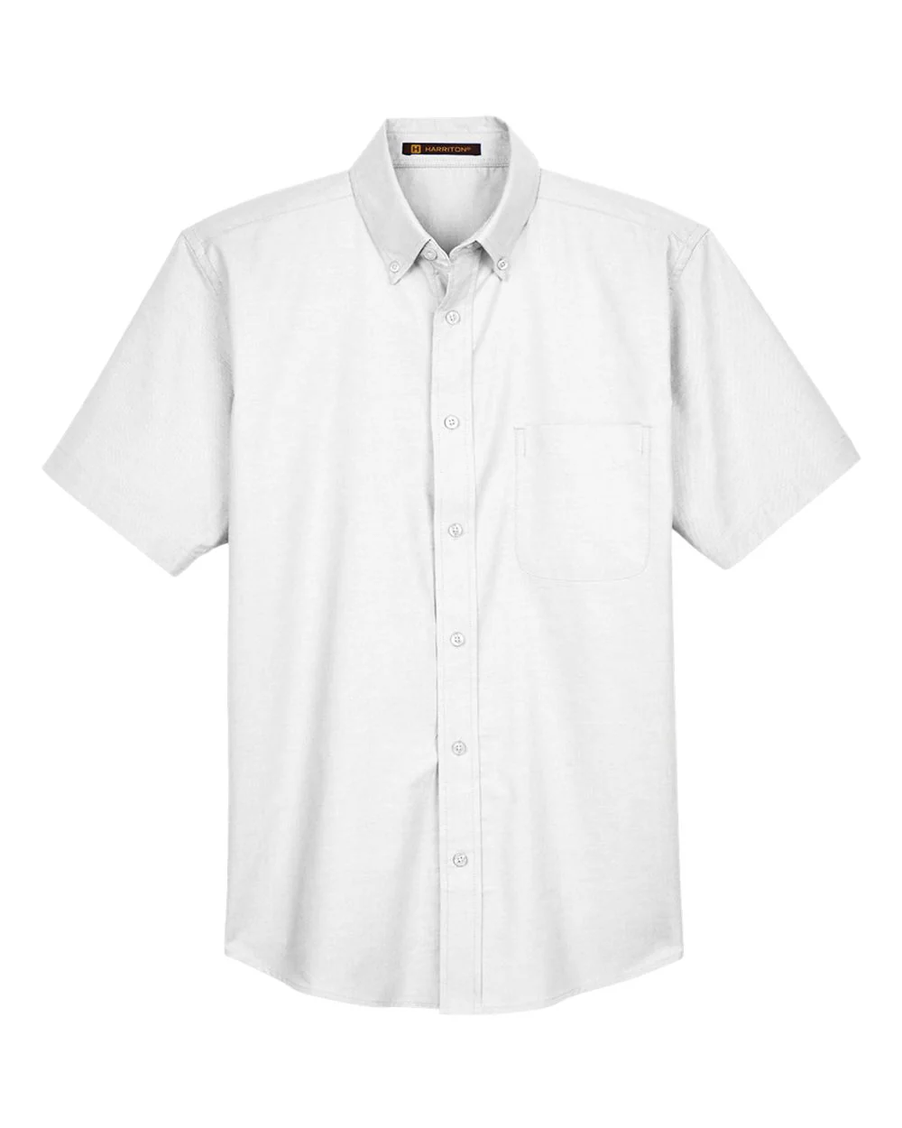Harriton-M600S-Men's Oxford Short Sleeve with Stain-Release - Image 17