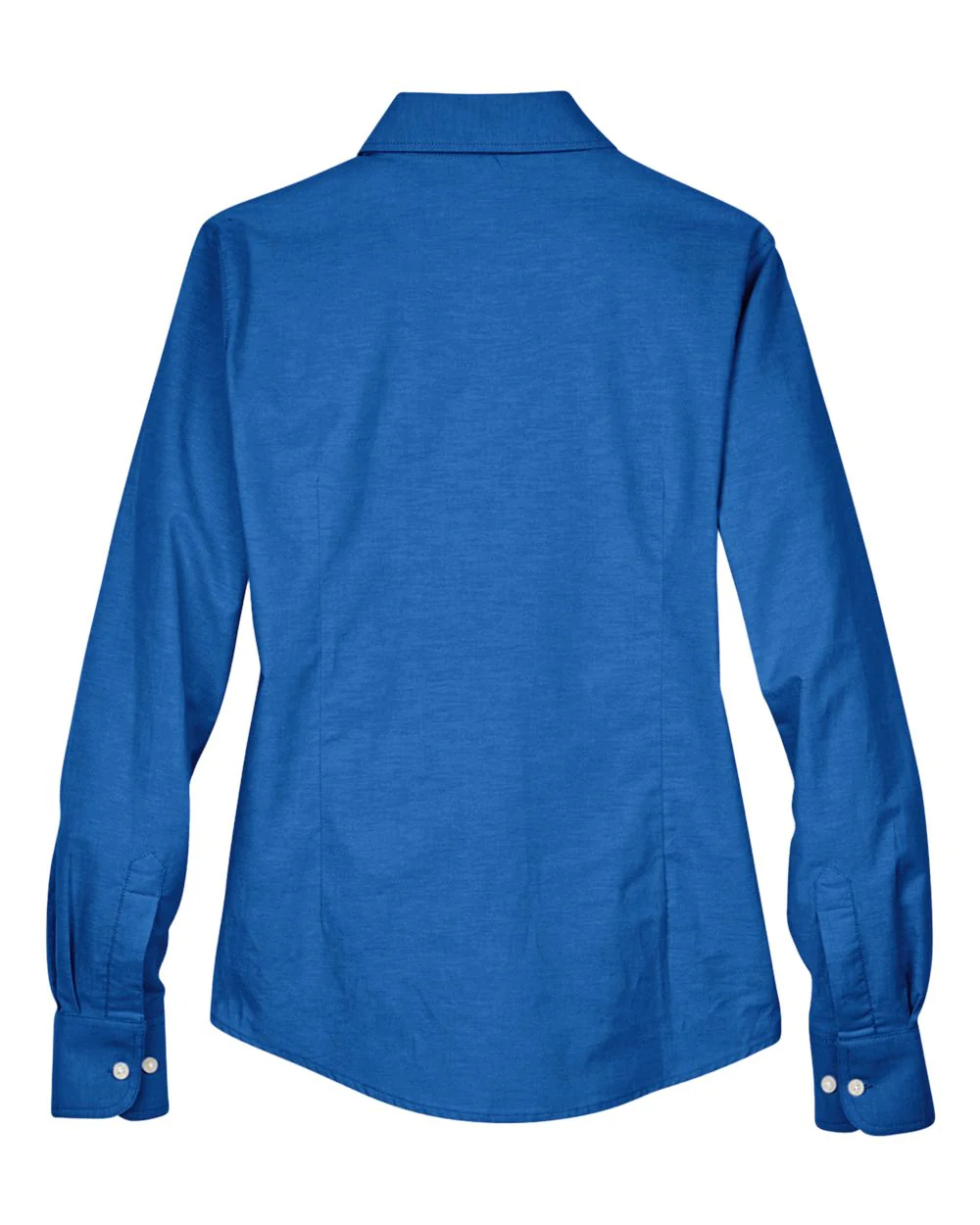 Harriton-M600W-Women's Long Sleeve Oxford Dress Shirt - Image 2
