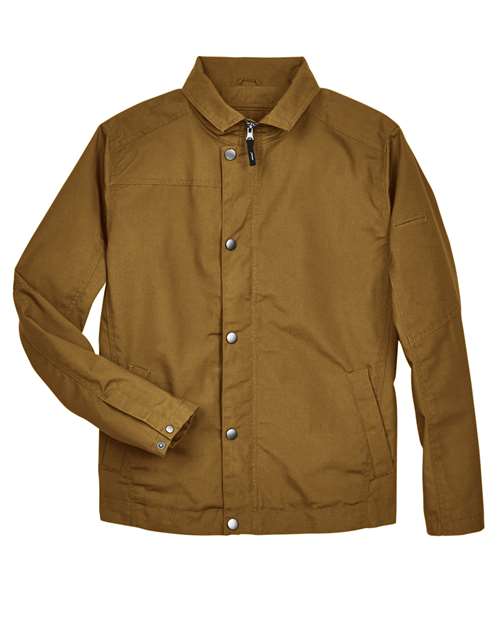 Harriton-M705-Men's Auxiliary Canvas Work Jacket - Image 3