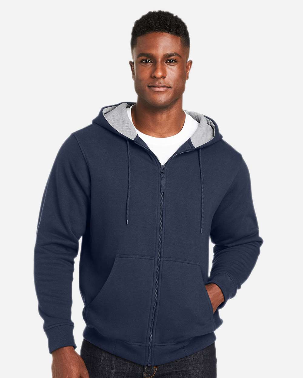 Harriton-M711-Unisex ClimaBloc™ Lined Heavyweight Hooded Sweatshirt - Image 17