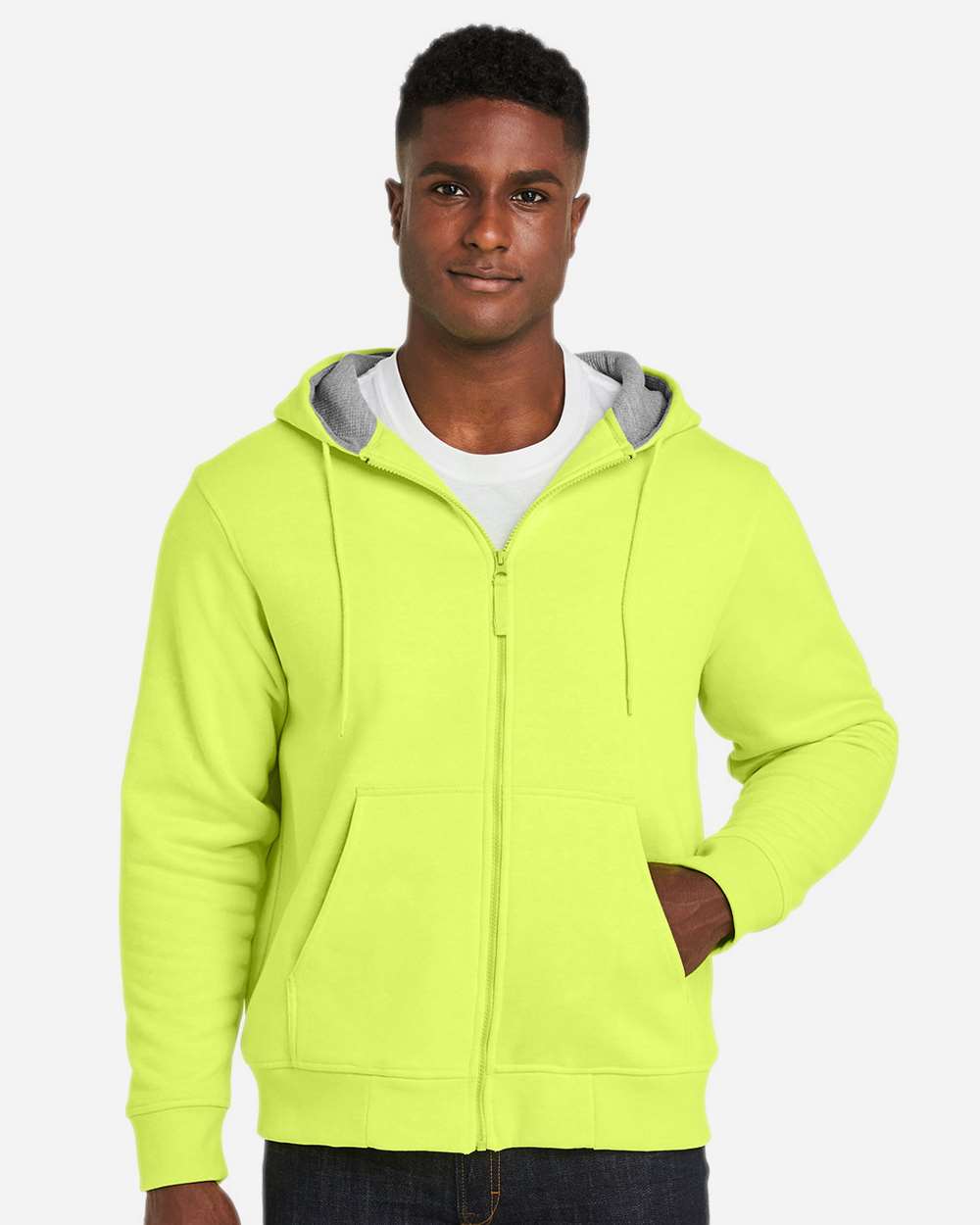 Harriton-M711-Unisex ClimaBloc™ Lined Heavyweight Hooded Sweatshirt - Image 23