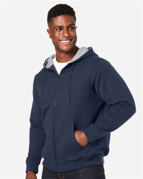 Harriton-M711-Unisex ClimaBloc™ Lined Heavyweight Hooded Sweatshirt - Image 38