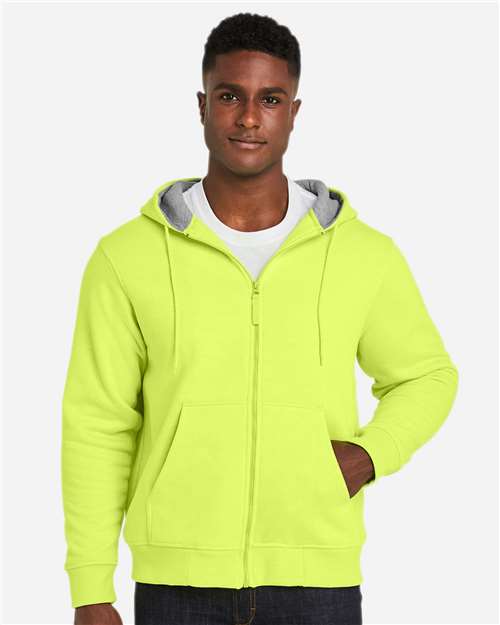 Harriton-M711-Unisex ClimaBloc™ Lined Heavyweight Hooded Sweatshirt - Image 40