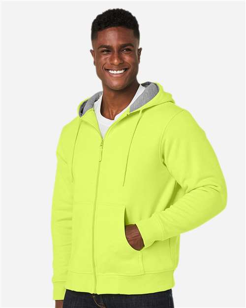 Harriton-M711-Unisex ClimaBloc™ Lined Heavyweight Hooded Sweatshirt - Image 41