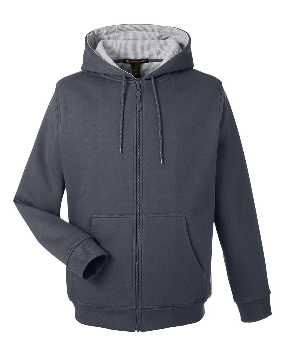 Harriton-M711-Unisex ClimaBloc™ Lined Heavyweight Hooded Sweatshirt - Image 8