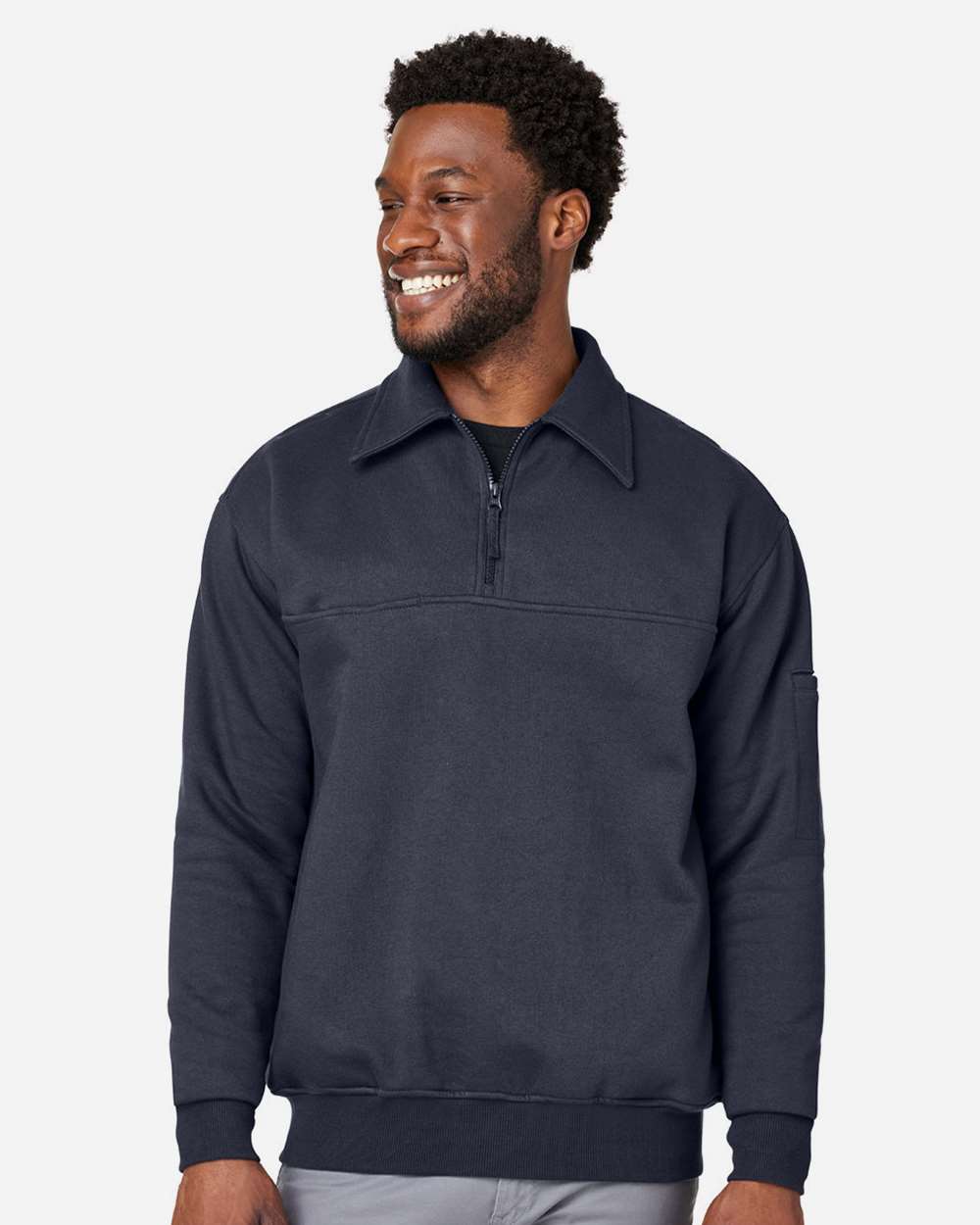 Harriton-M712-Unisex ClimaBloc™ Heavyweight Tactical Quarter-Zip Pullover - Image 17