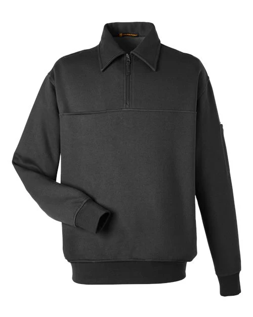 Harriton-M712-Unisex ClimaBloc™ Heavyweight Tactical Quarter-Zip Pullover - Image 20