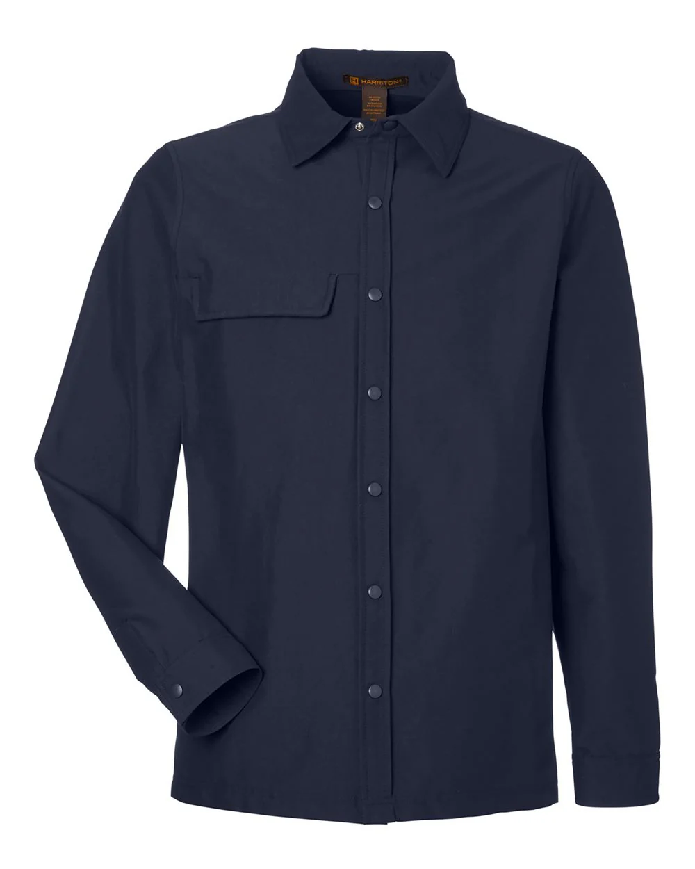 Harriton-M72-Unisex Flex Twill Overshirt - Image 14