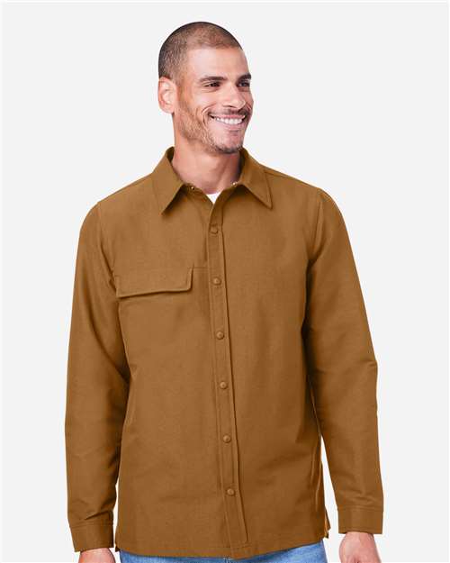 Harriton-M72-Unisex Flex Twill Overshirt - Image 27