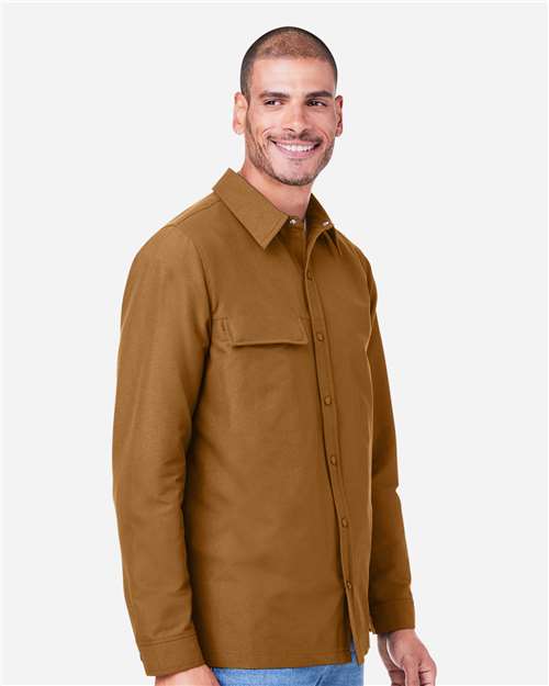 Harriton-M72-Unisex Flex Twill Overshirt - Image 28