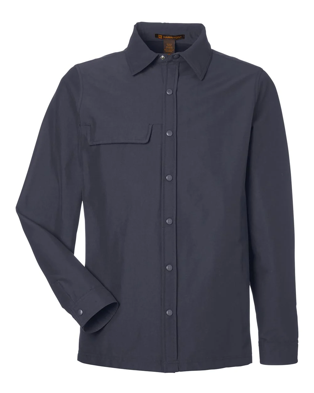 Harriton-M72-Unisex Flex Twill Overshirt - Image 8