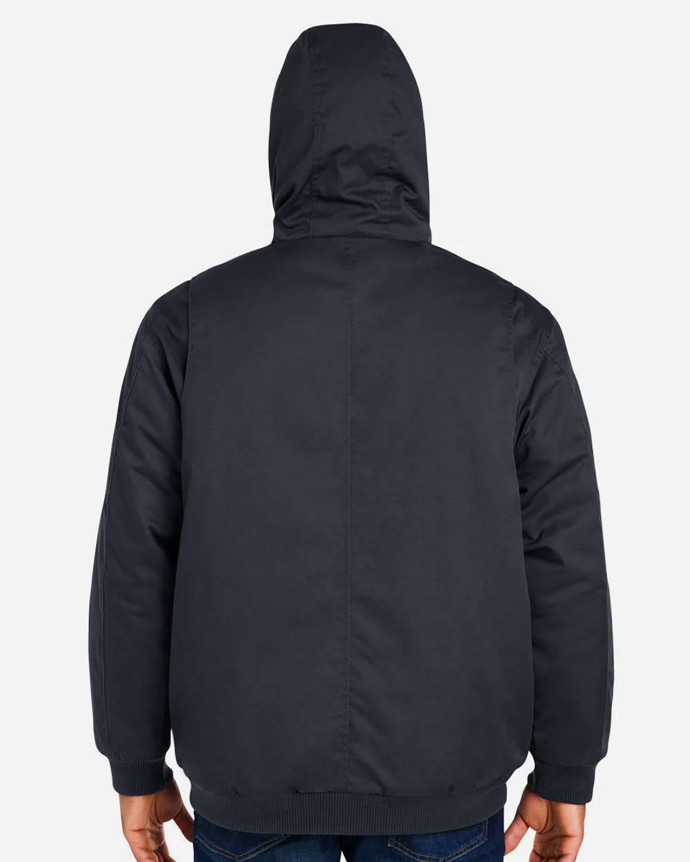 Harriton-M722-Unisex ClimaBloc® Heavyweight Hooded Full-Zip Jacket - Image 13