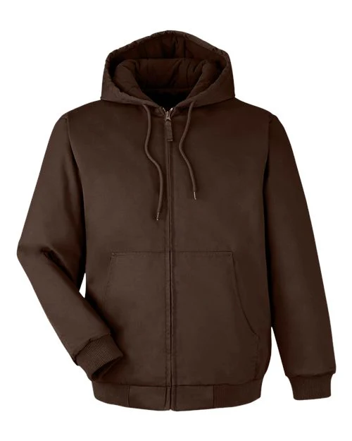 Harriton-M722-Unisex ClimaBloc® Heavyweight Hooded Full-Zip Jacket - Image 26