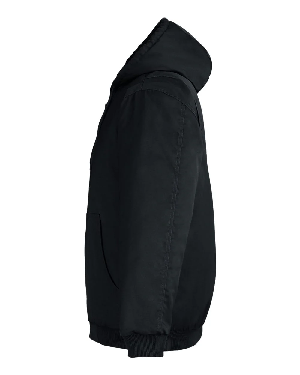Harriton-M722T-Unisex ClimaBloc® Tall Heavyweight Hooded Full-Zip Jacket - Image 3