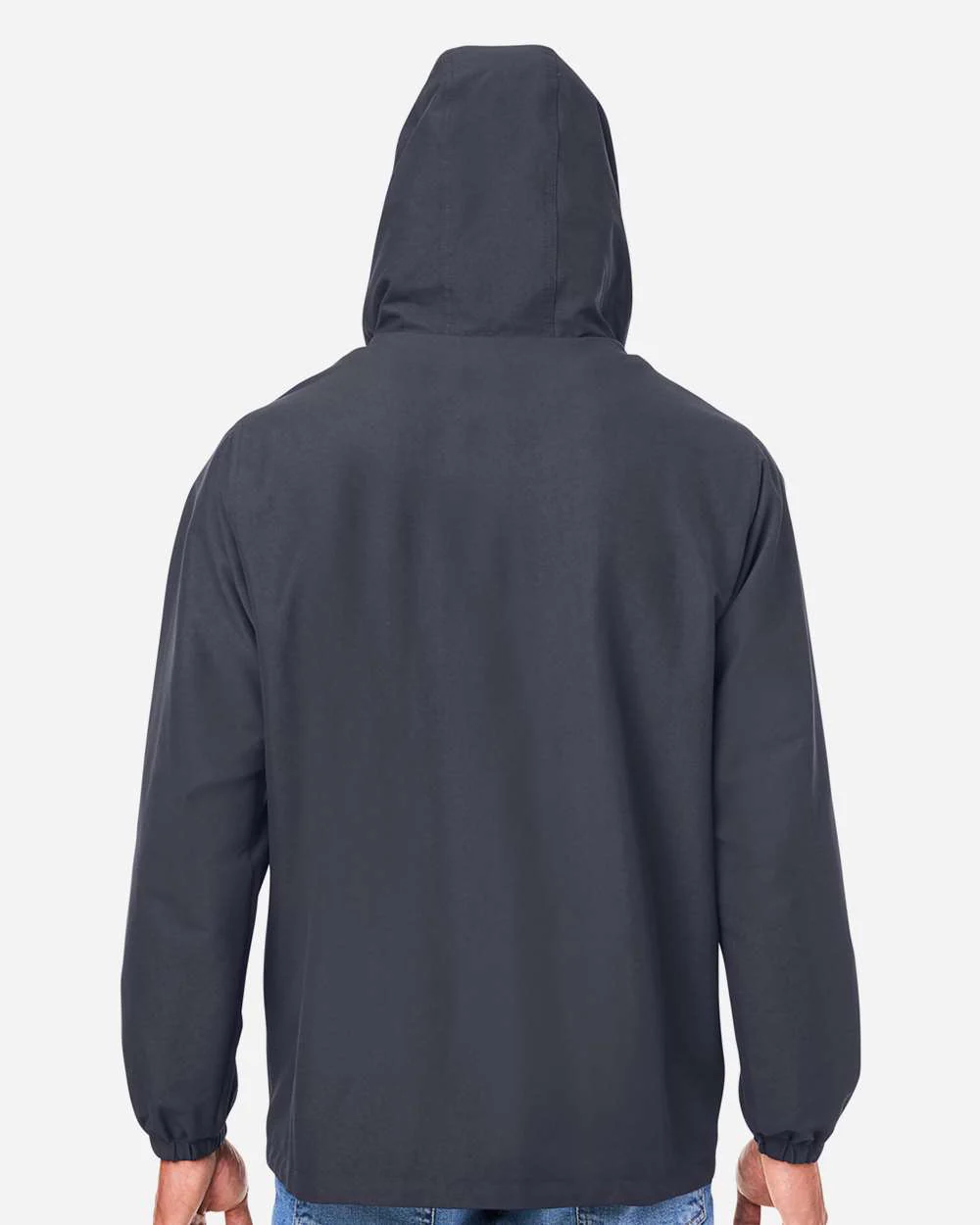 Harriton-M73-Unisex Flex Twill Hooded Jacket - Image 13
