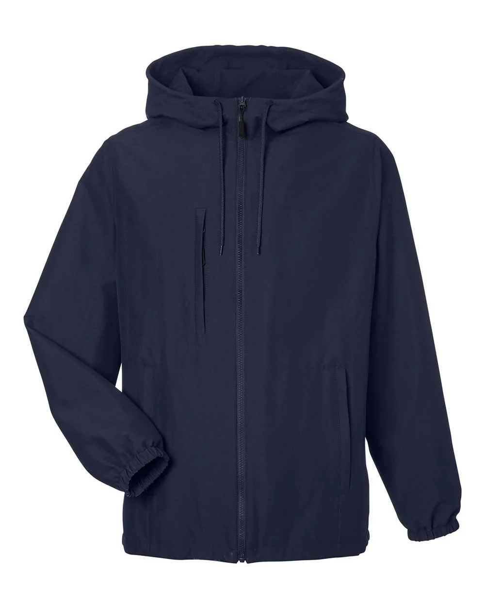 Harriton-M73-Unisex Flex Twill Hooded Jacket - Image 14