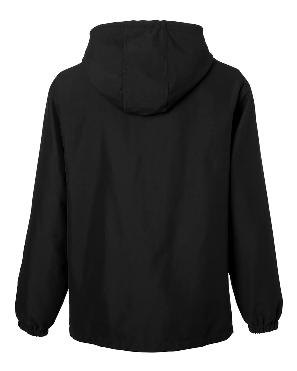 Harriton-M73-Unisex Flex Twill Hooded Jacket - Image 2