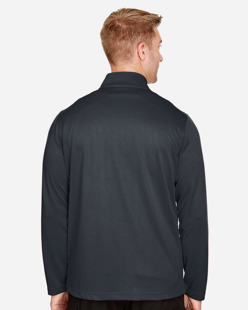 Harriton-M748-Men's Advantage Snag Protection Plus Quarter-Zip Pullover - Image 11