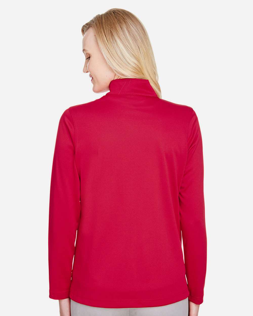 Harriton-M748W-Women's Advantage Snag Protection Plus Quarter-Zip Pullover - Image 21