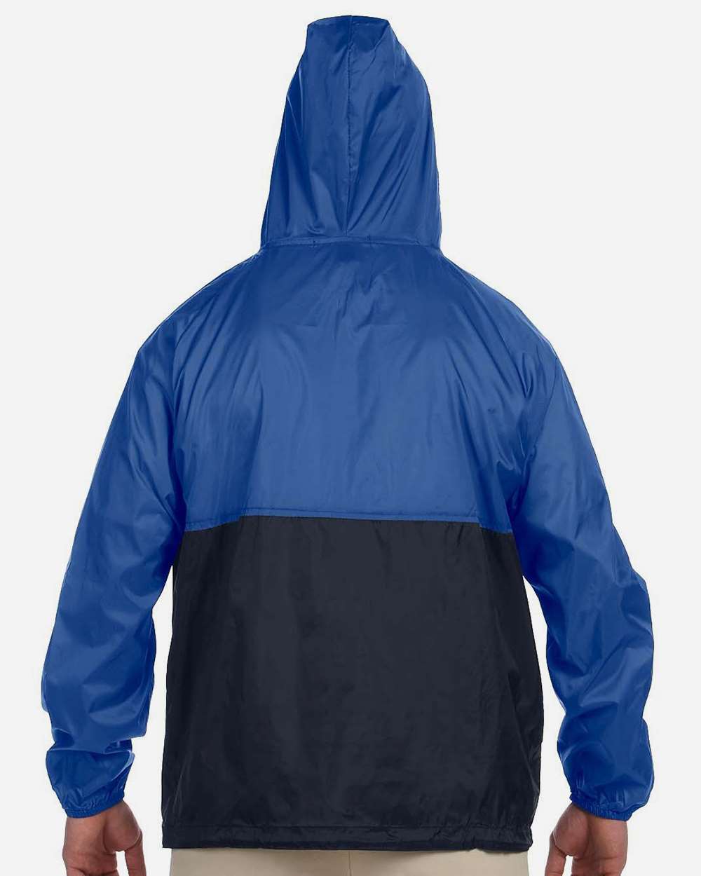 Harriton-M750-Unisex Packable Hooded Nylon Jacket - Image 21