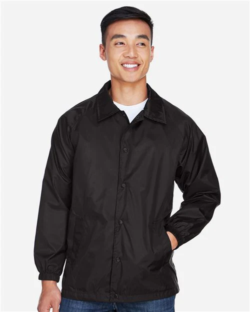 Harriton-M775-Unisex Nylon Staff Jacket - Image 13