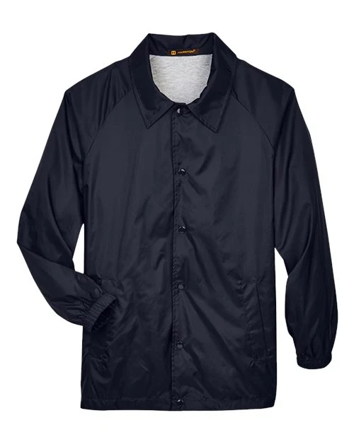 Harriton-M775-Unisex Nylon Staff Jacket - Image 14