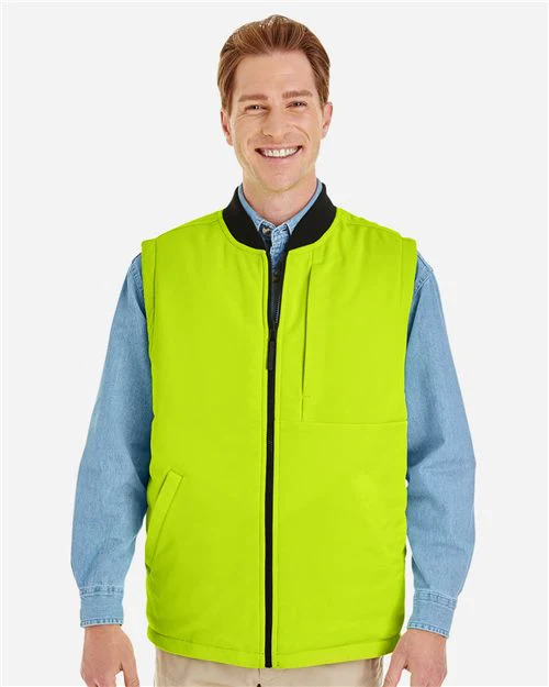 Harriton-M776-Unisex Dockside Interactive Reversible Freezer Vest - Image 11