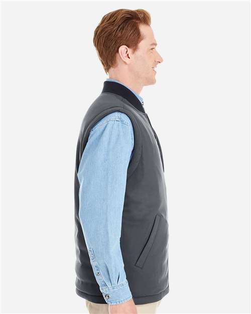 Harriton-M776-Unisex Dockside Interactive Reversible Freezer Vest - Image 14