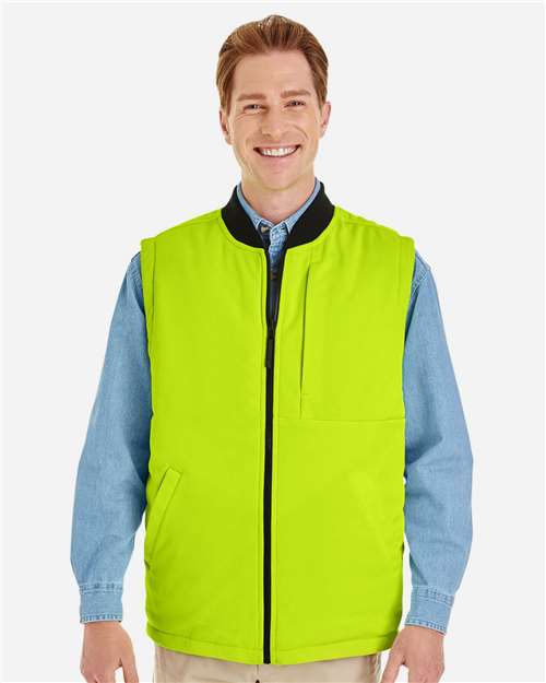 Harriton-M776-Unisex Dockside Interactive Reversible Freezer Vest - Image 16