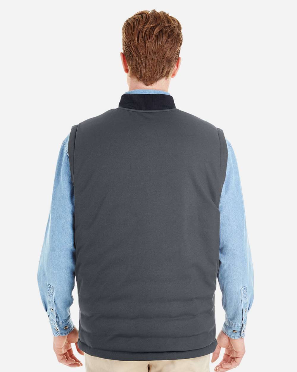 Harriton-M776-Unisex Dockside Interactive Reversible Freezer Vest - Image 4