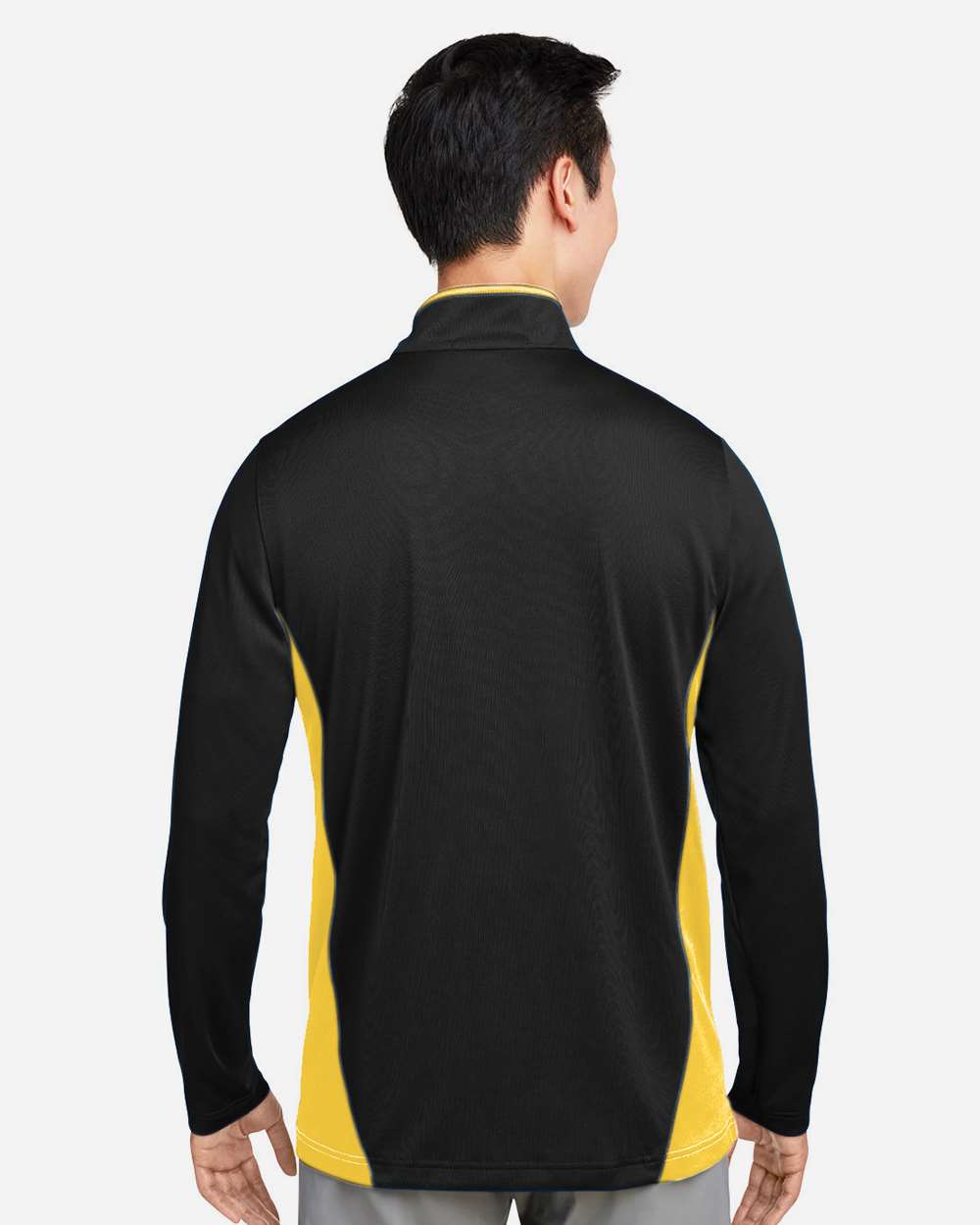 Harriton-M786-Men's Flash Snag Protection Plus IL Colorblock Quarter-Zip Pullover - Image 13