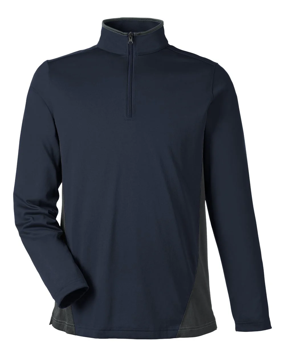 Harriton-M786-Men's Flash Snag Protection Plus IL Colorblock Quarter-Zip Pullover - Image 20