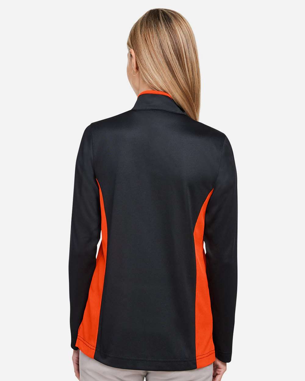 Harriton-M786W-Women's Flash Snag Protection Plus IL Colorblock Quarter-Zip Pullover - Image 19