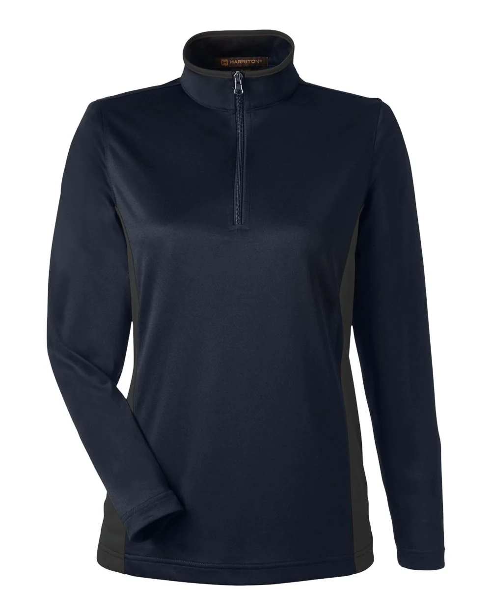 Harriton-M786W-Women's Flash Snag Protection Plus IL Colorblock Quarter-Zip Pullover - Image 20