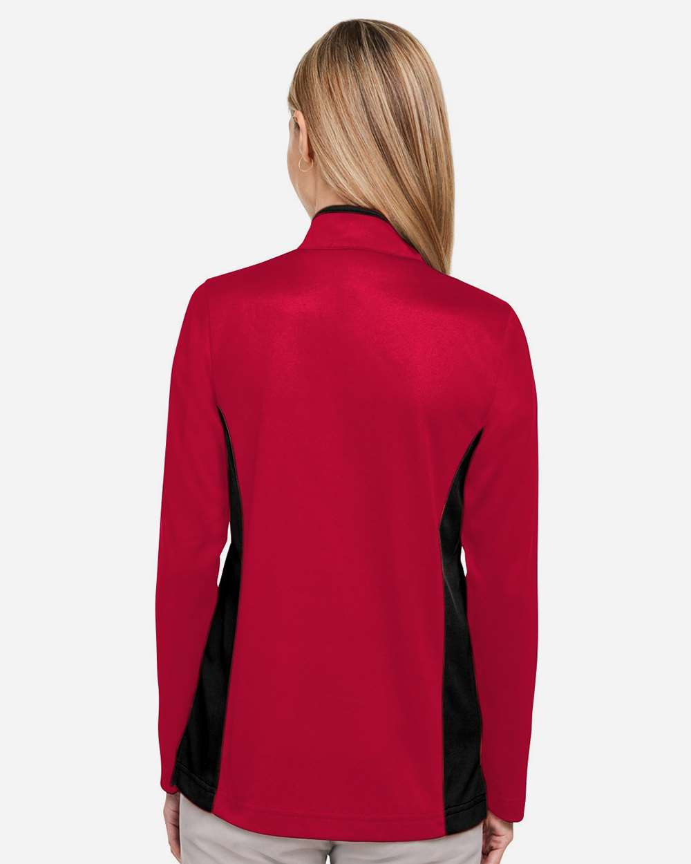 Harriton-M786W-Women's Flash Snag Protection Plus IL Colorblock Quarter-Zip Pullover - Image 31