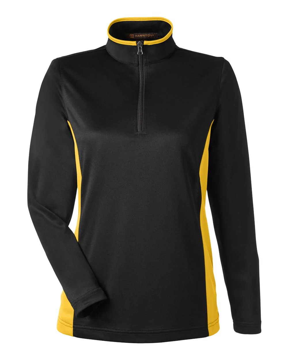 Harriton-M786W-Women's Flash Snag Protection Plus IL Colorblock Quarter-Zip Pullover - Image 8