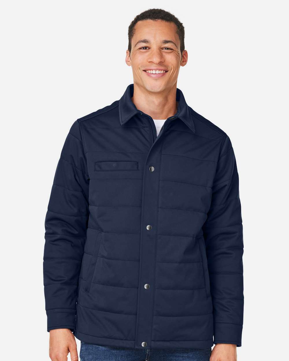 Harriton-M821-Unisex Guardian Soft Shell Chore Coat - Image 17