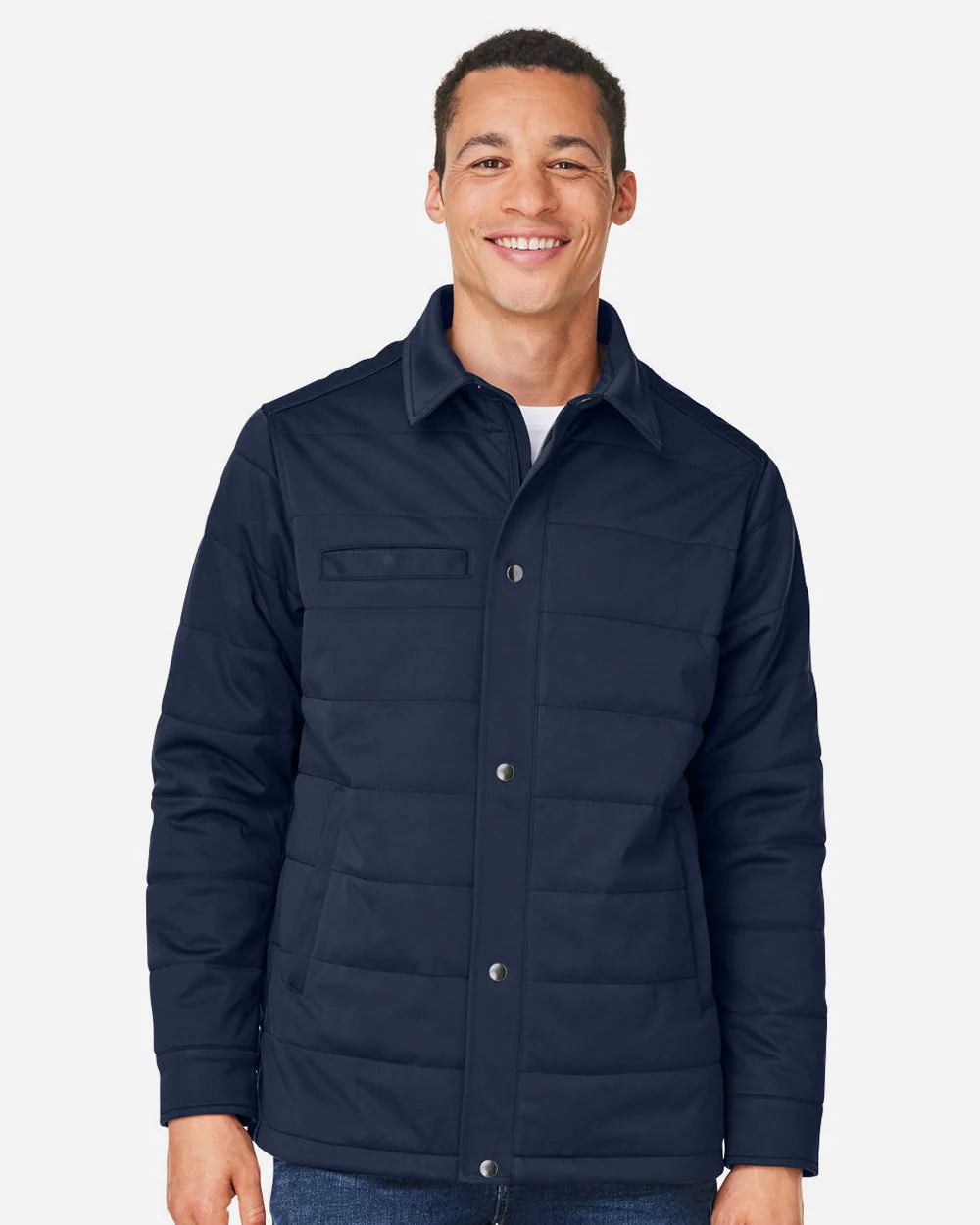 Harriton-M821-Unisex Guardian Soft Shell Chore Coat - Image 7
