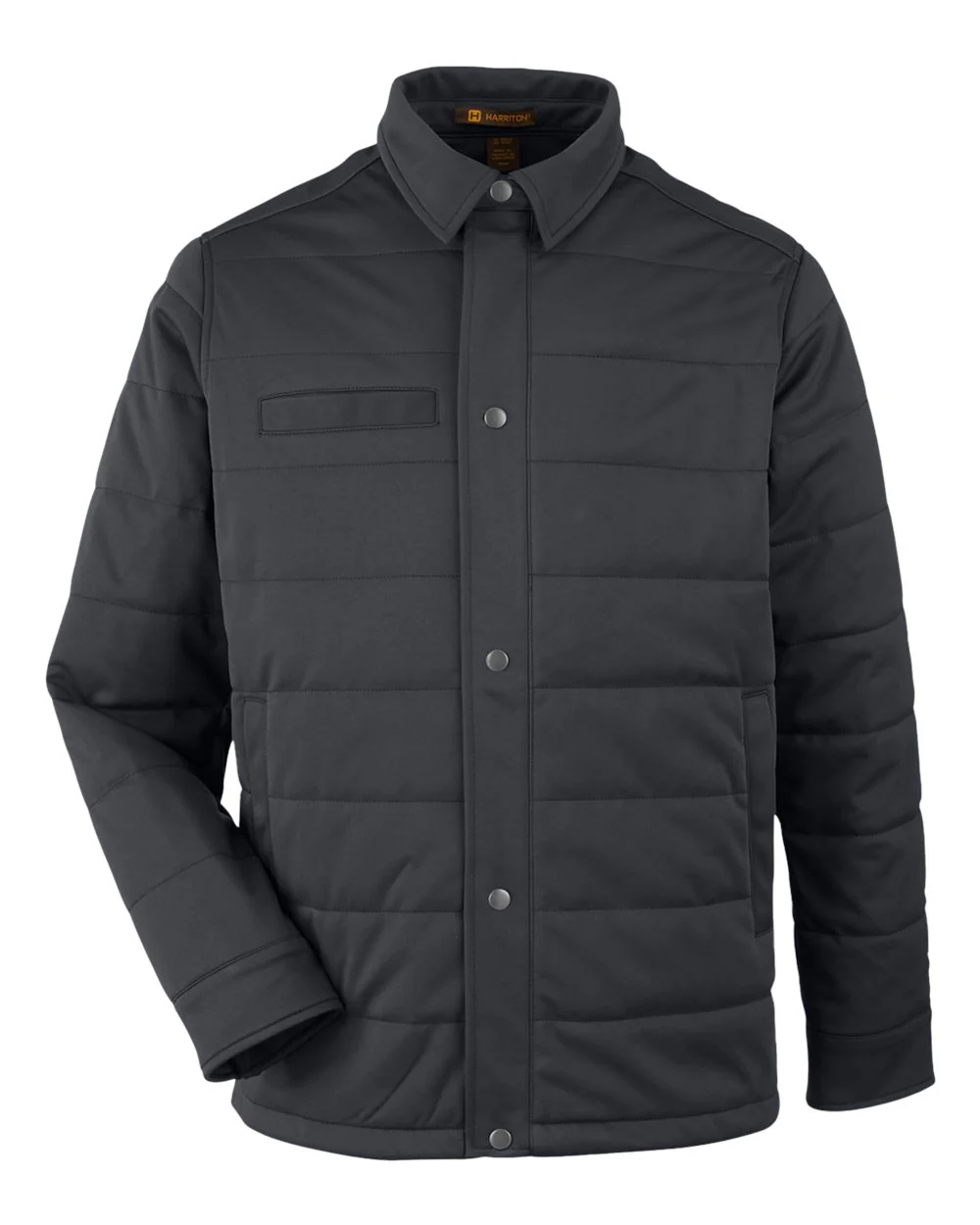 Harriton-M821-Unisex Guardian Soft Shell Chore Coat - Image 8