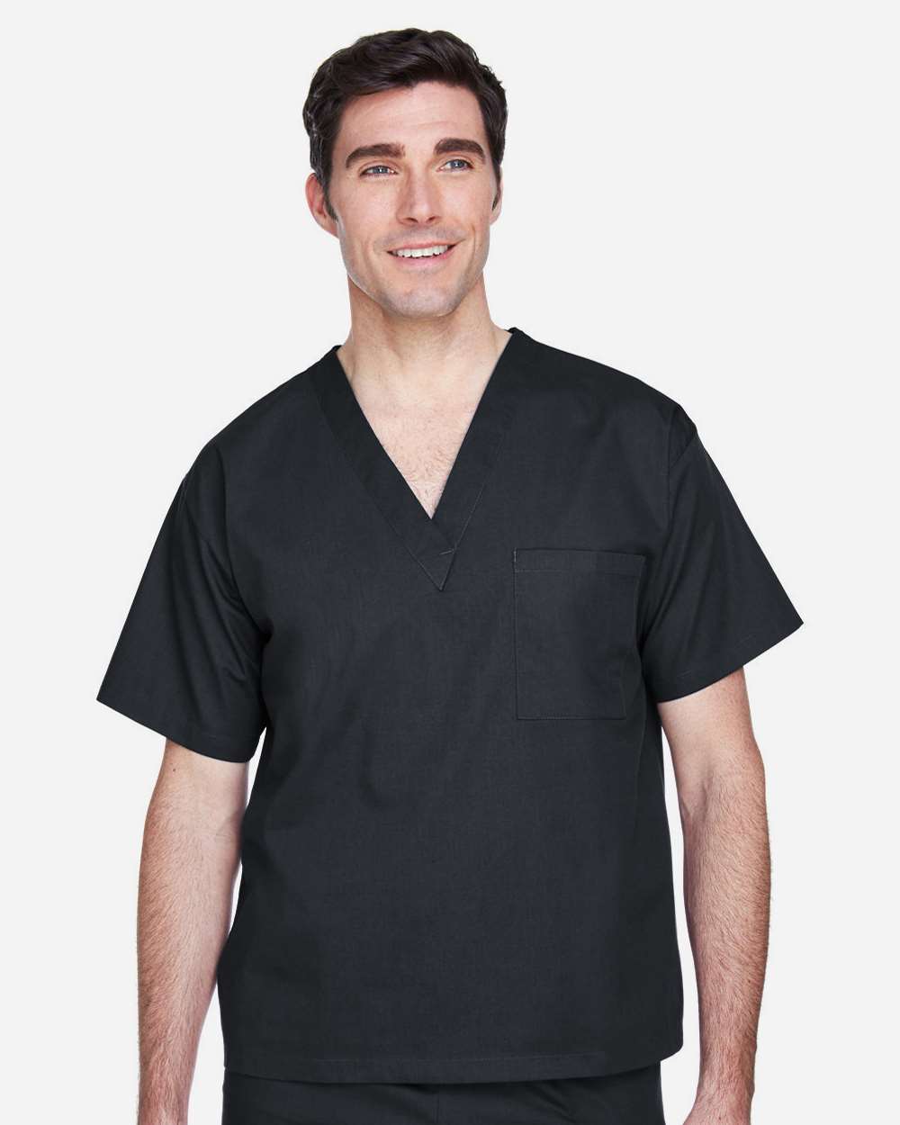 Harriton-M897-Unisex Restore Scrub Top - Image 3