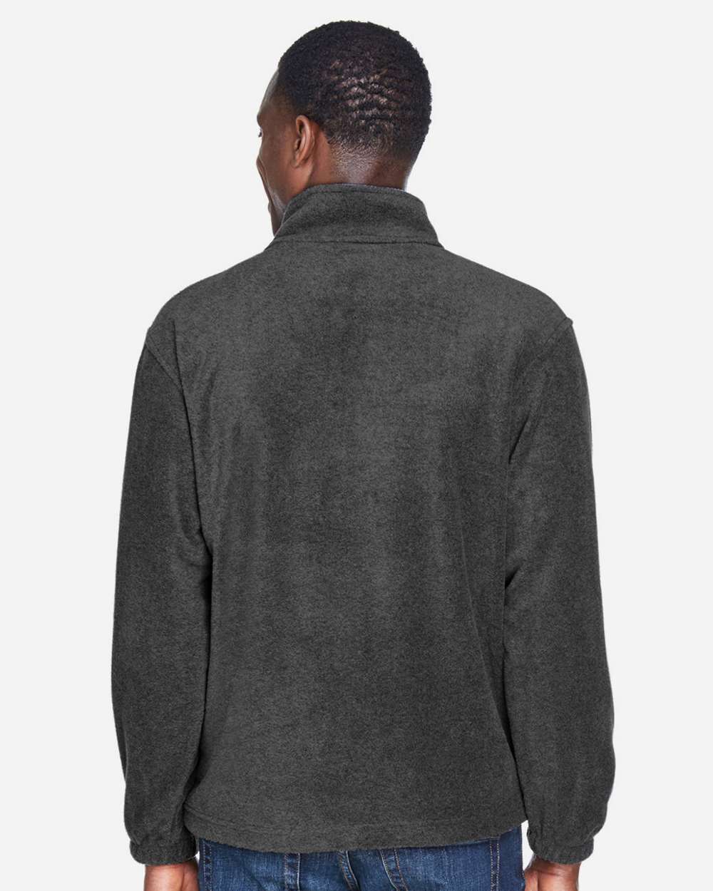 Harriton-M980-Men's Quarter-Zip Fleece Pullover - Image 11