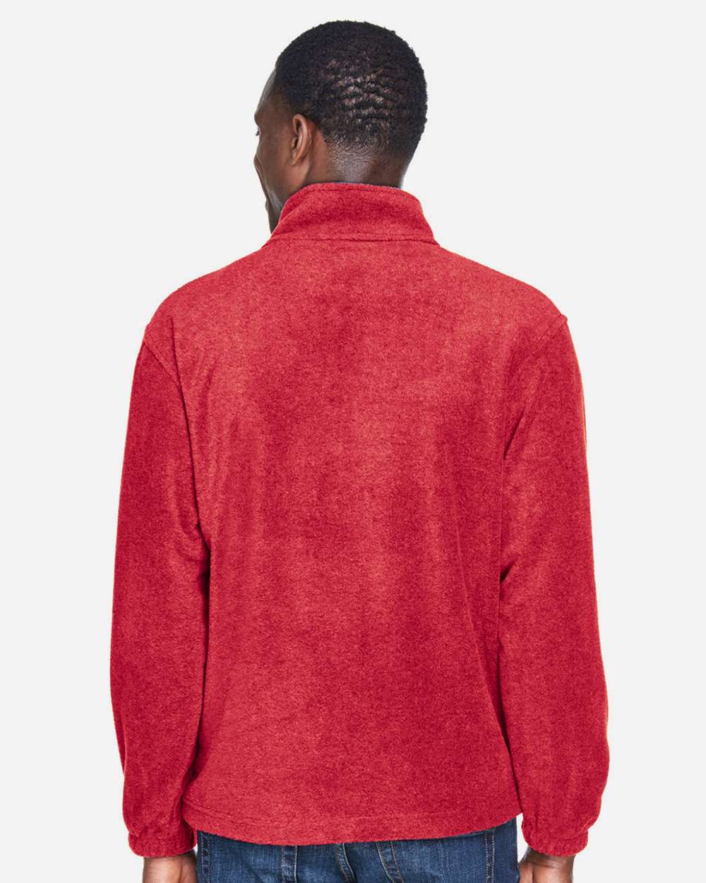 Harriton-M980-Men's Quarter-Zip Fleece Pullover - Image 26